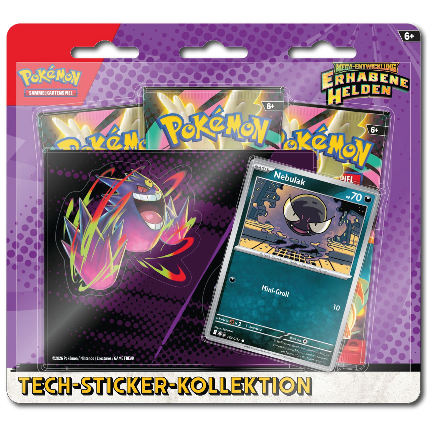 Mega-Entwicklung: Erhabene Helden Tech-Sticker-Kollektion (Deutsch), Bild 2