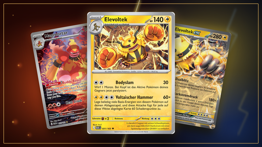 Elevoltek-und-Magbrant-Deck aus Pokémon Delta-Herrschaft: Elevoltek, Magbrant und Elevoltek-ex