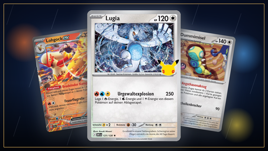 Lugia-Deck aus Pokémon 30 Jahre mit Lohgock-ex und Dummimisel