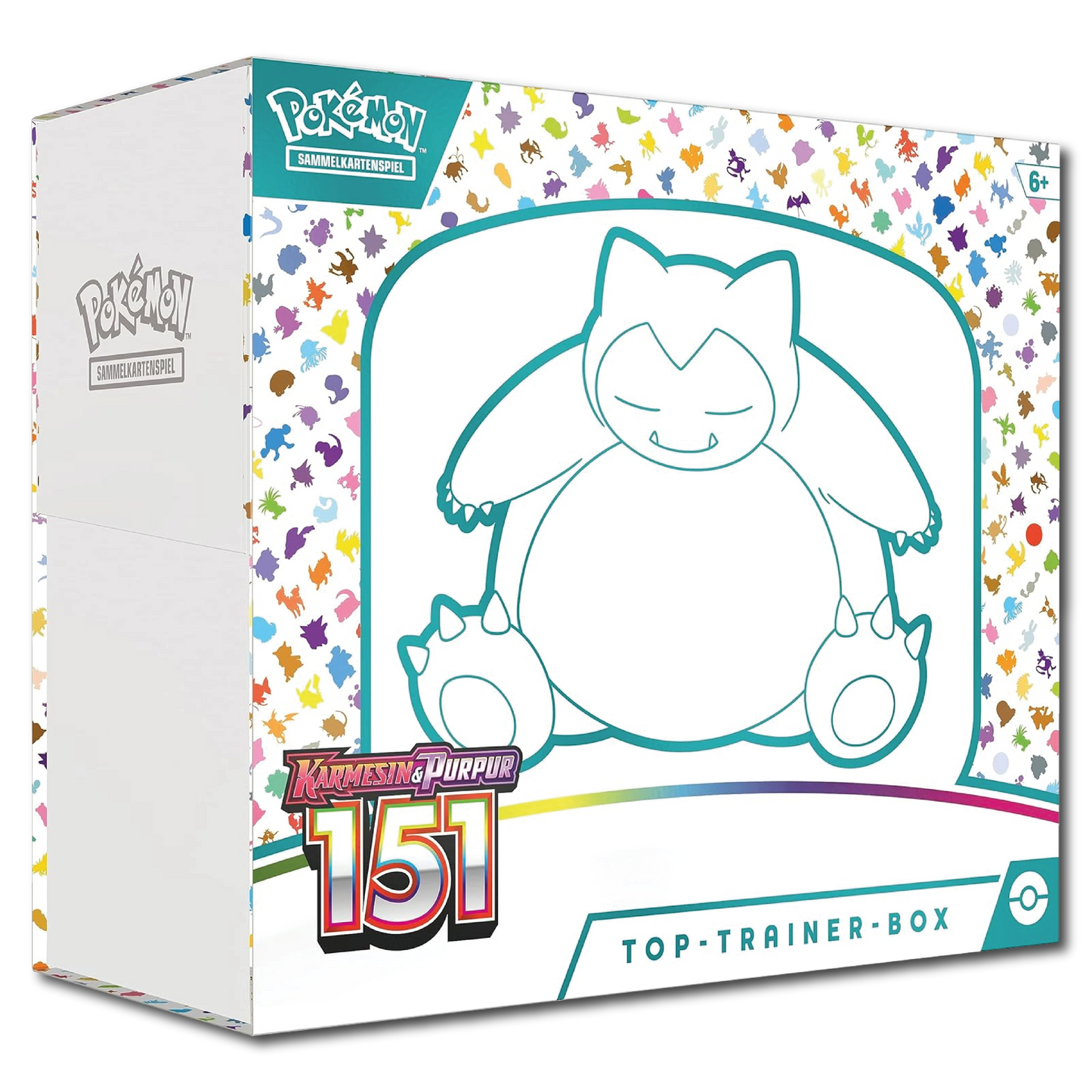 [DE] Karmesin & Purpur: 151 Top Trainer Box