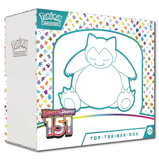 [DE] Karmesin & Purpur: 151 Top Trainer Box