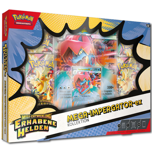 [DE] Mega-Entwicklung: Erhabene Helden Mega-Impergator-ex Kollektion