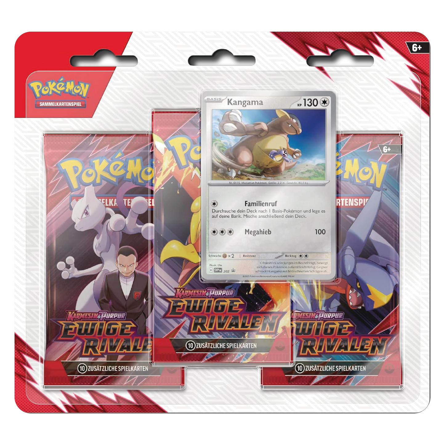 [GER] Scarlet & Violet: Destined Rivals 3-Pack-Blister