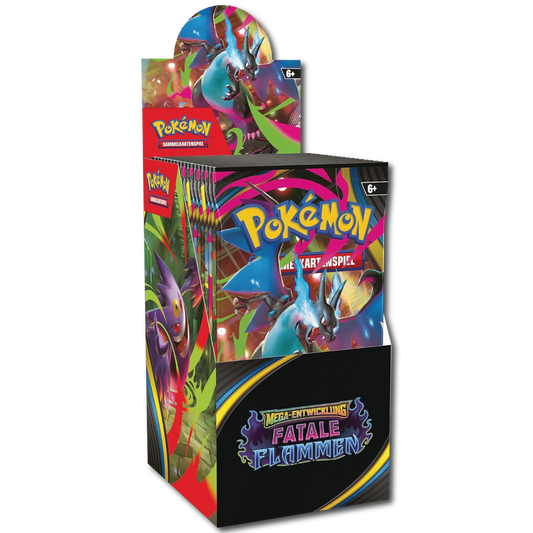 [DE] Mega-Entwicklung: Fatale Flammen 18-Pack-Display