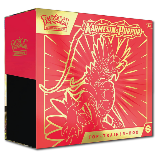 [DE] Karmesin & Purpur Top Trainer Box