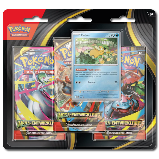 [GER] Mega Evolution 3-Pack Blister