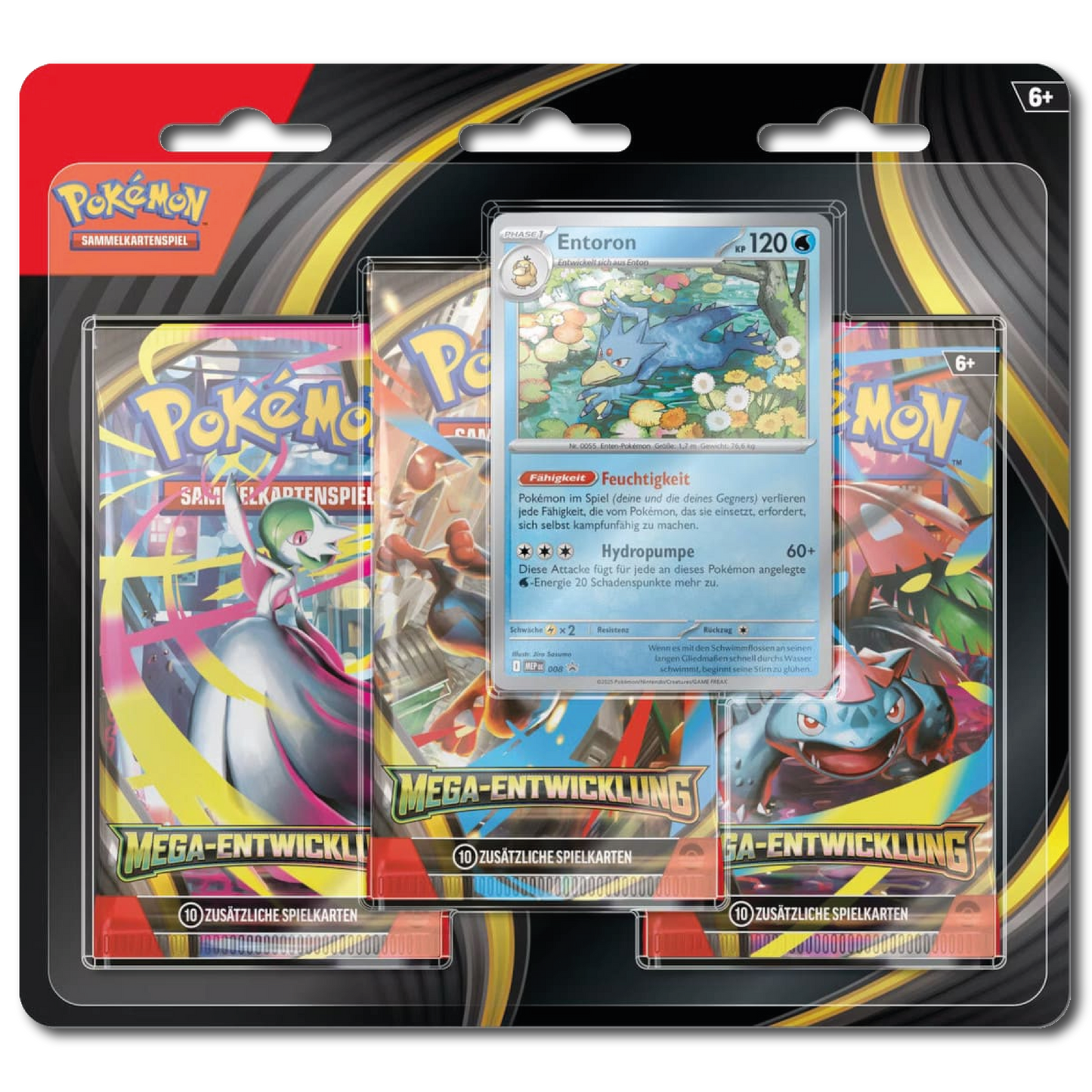 [GER] Mega Evolution 3-Pack Blister