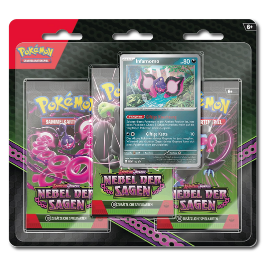 [GER] Scarlet & Violet: Shrouded Fable 3-Pack Blister