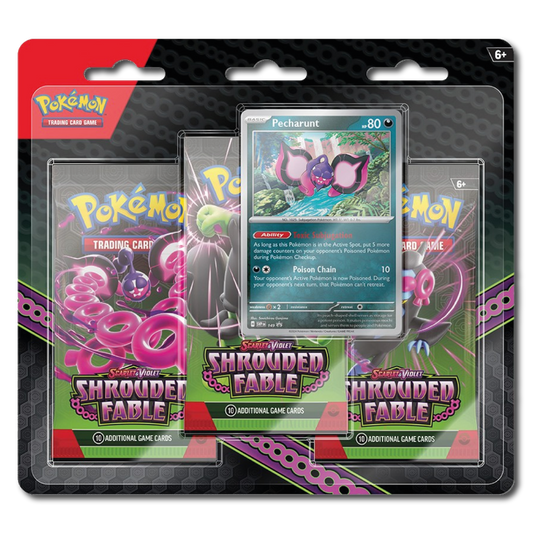 [ENG] Scarlet & Violet: Shrouded Fable 3-Pack Blister