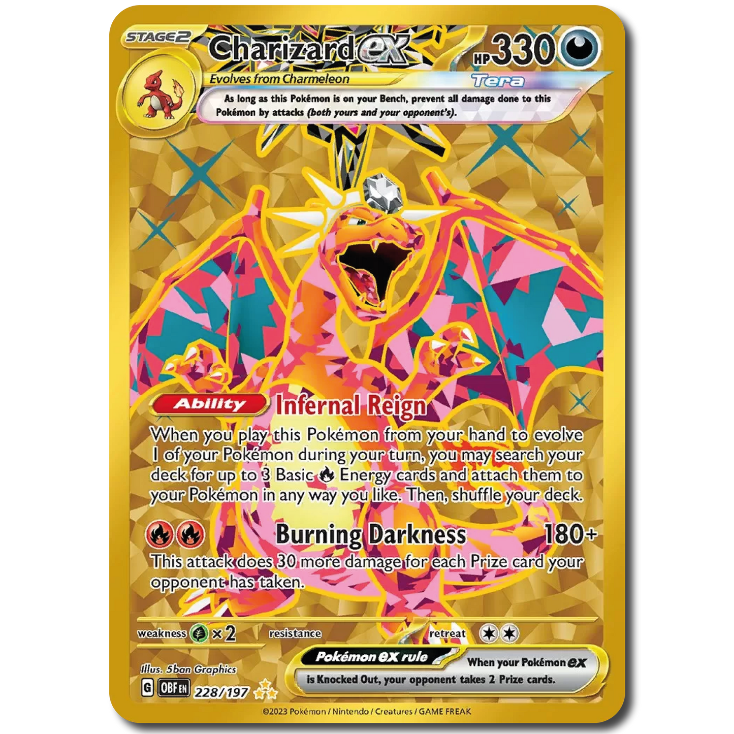 [ENG] Charizard ex (OBF 228)
