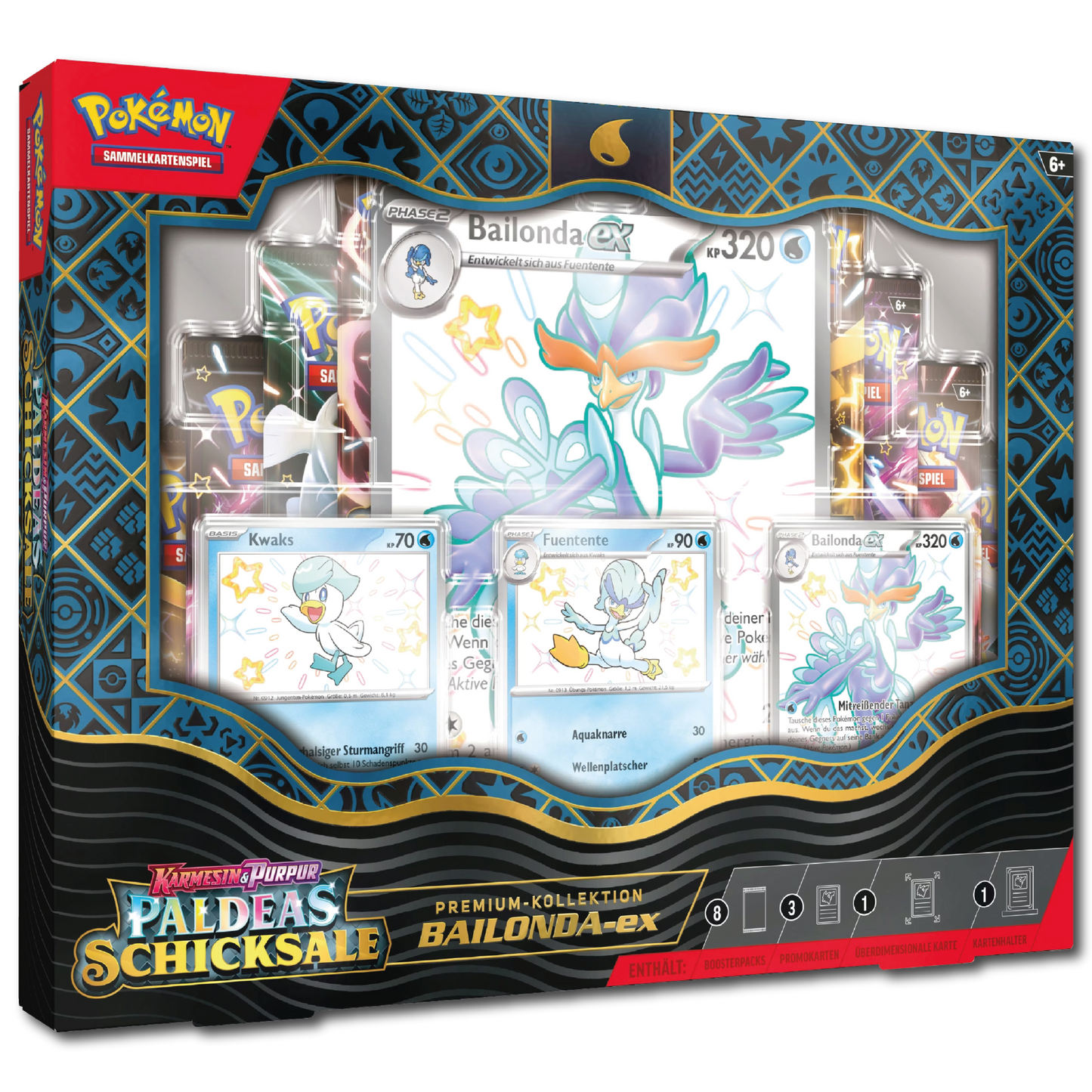 [GER] Scarlet & Violet: Paldean Fates Quaquaval-ex Collection