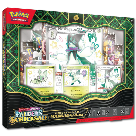 [GER] Scarlet & Violet: Paldean Fates Meowscarada-ex Collection