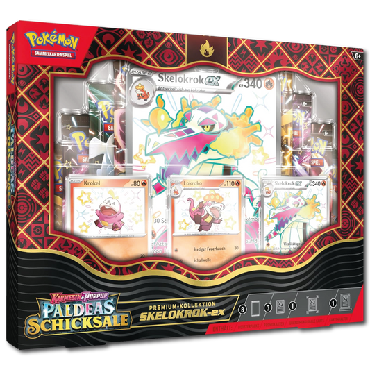 [GER] Scarlet & Violet: Paldean Fates Skeledirge-ex Collection