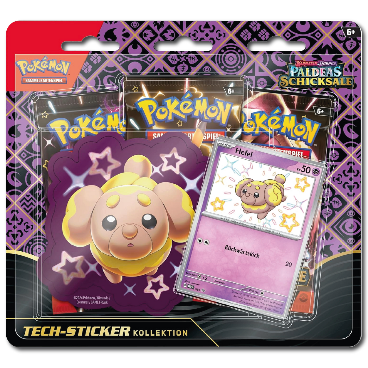 [GER] Scarlet & Violet: Paldean Fates Tech-Sticker-Collection
