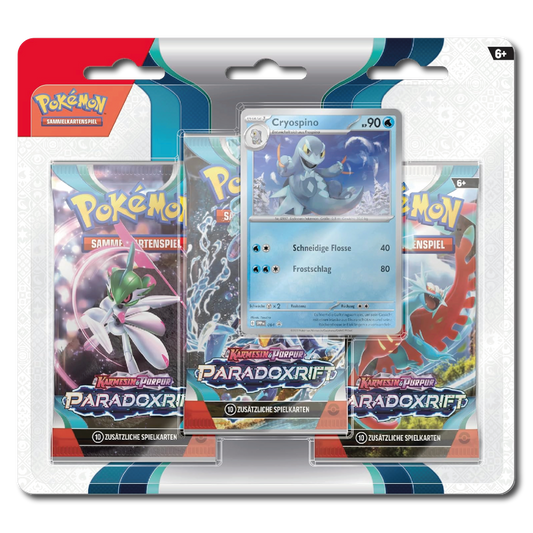 [GER] Scarlet & Violet: Paradox Rift 3-Pack-Blister