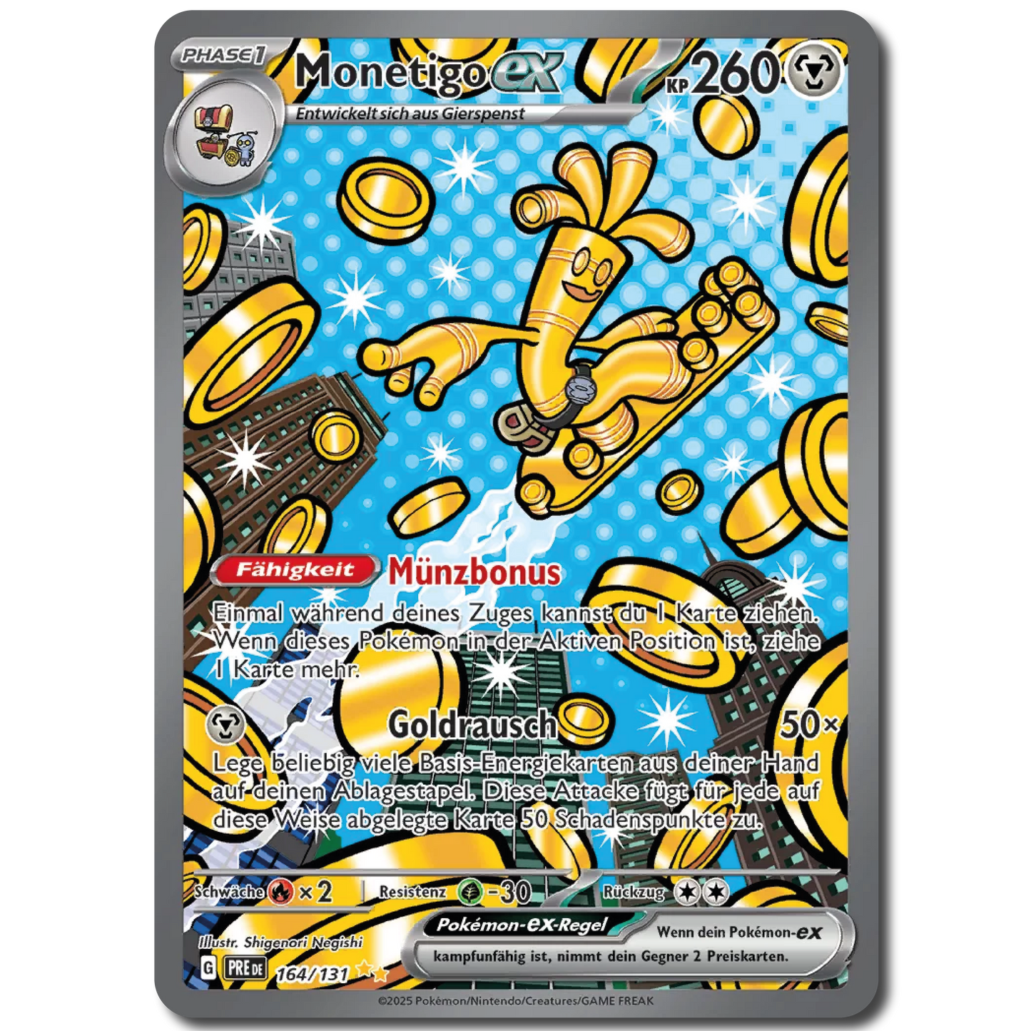 [GER] Gholdengo ex (PRE 164)