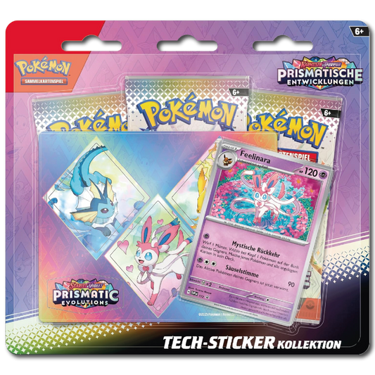 [GER] Scarlet & Violet: Prismatic Evolutions Tech-Sticker-Collection