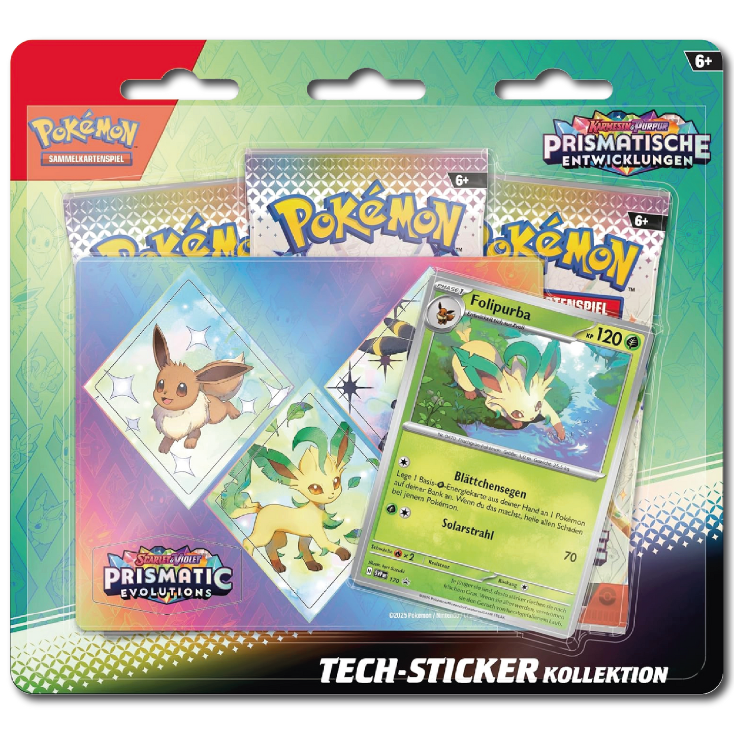 [GER] Scarlet & Violet: Prismatic Evolutions Tech-Sticker-Collection