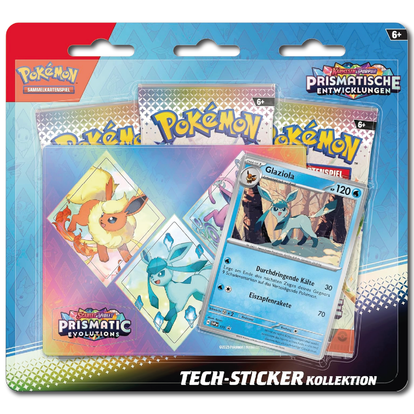 [GER] Scarlet & Violet: Prismatic Evolutions Tech-Sticker-Collection
