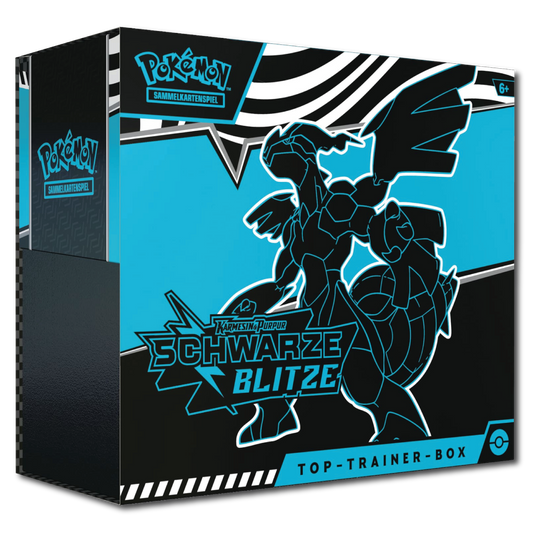 [DE] Karmesin & Purpur: Schwarze Blitze Top Trainer Box