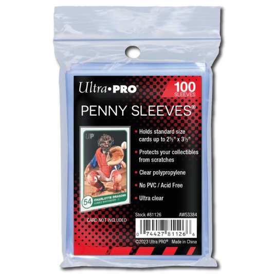 Ultra Pro Soft Sleeves - 100 Kartenhüllen - Transparent