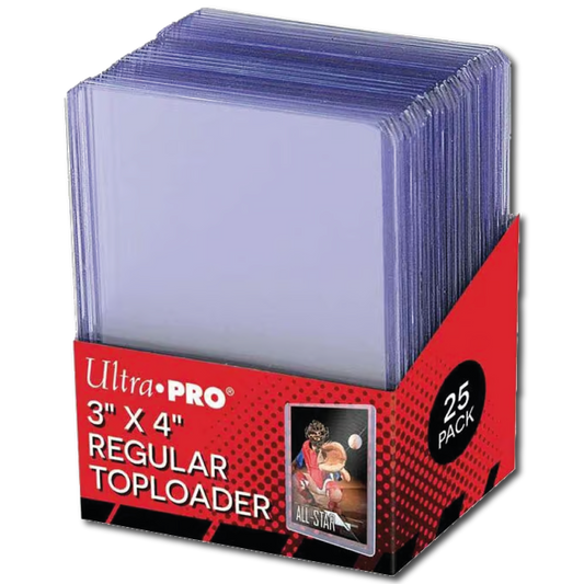 Ultra Pro Regular Toploader - 25 Stück - Kartenhüllen (starr)